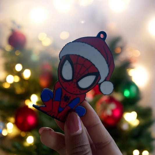 Adorno de navidad- Spider Man 3D